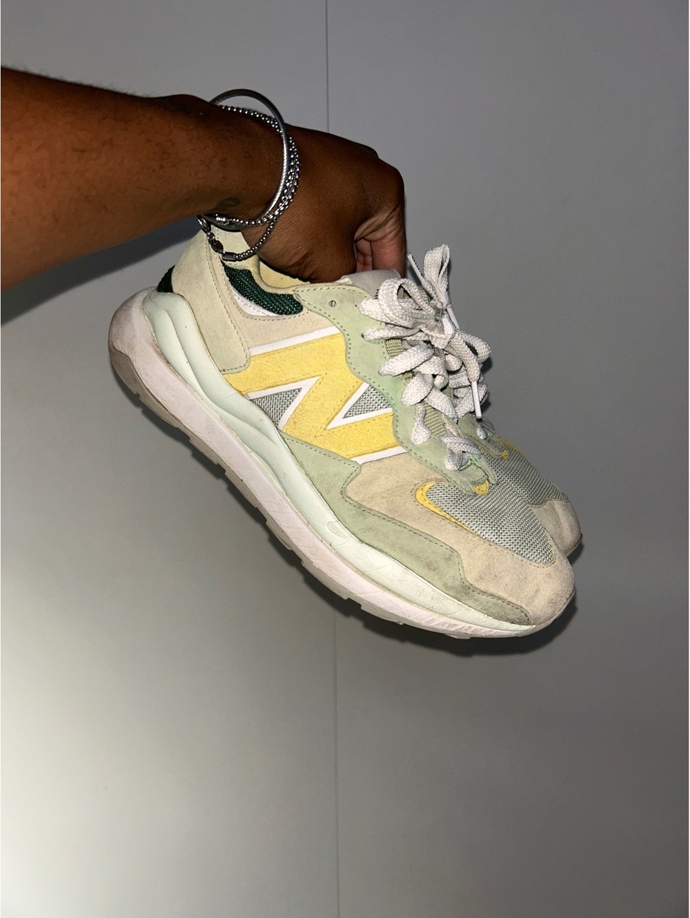 New Balance Men's Sneakers Yellow and Green
